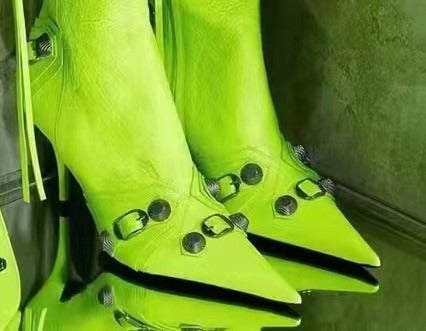 stivaletto 6 e 8  cm  simil balenciaga