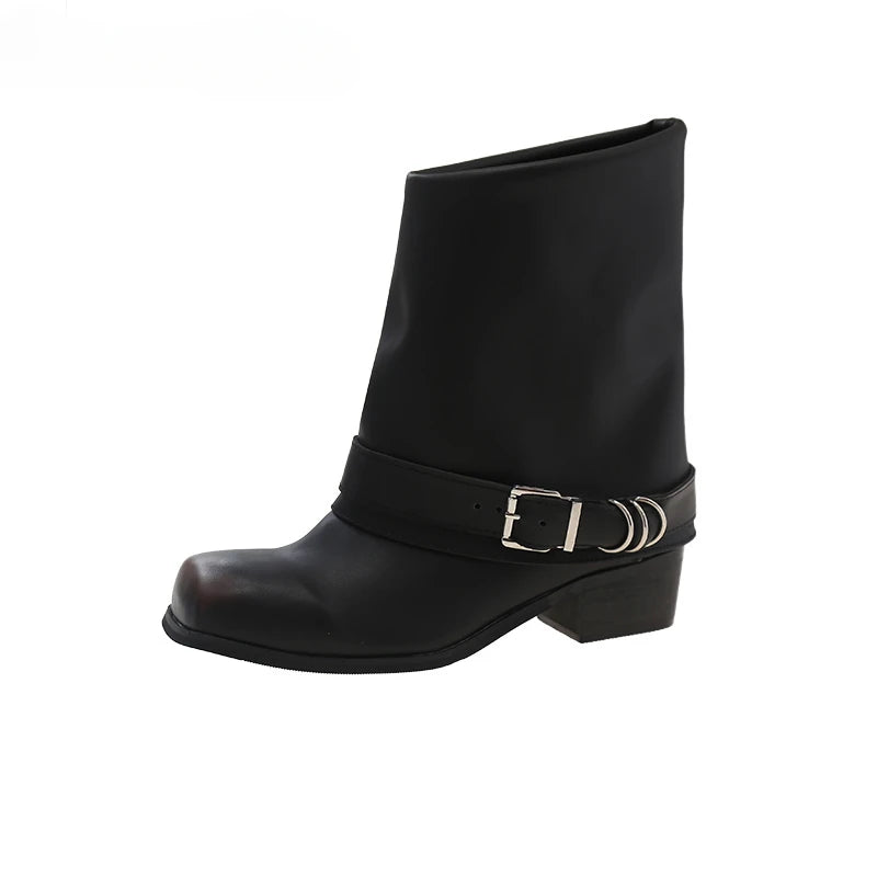 stivale cowboy in ecopelle