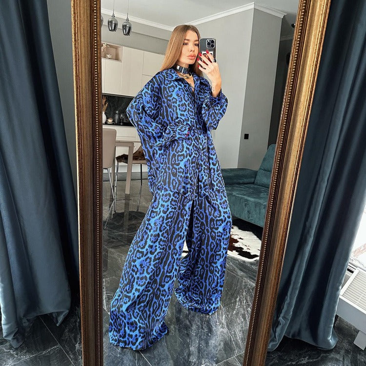 coordinato leopardato