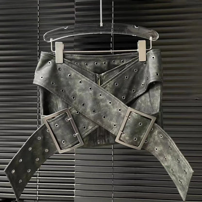 coordinato clara in pelle