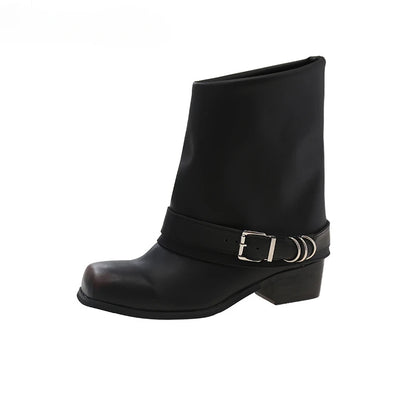 stivale cowboy in ecopelle