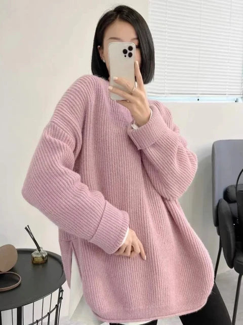 pullover lavorato a maglia