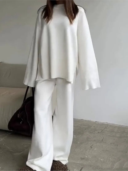 coordinato in maglia