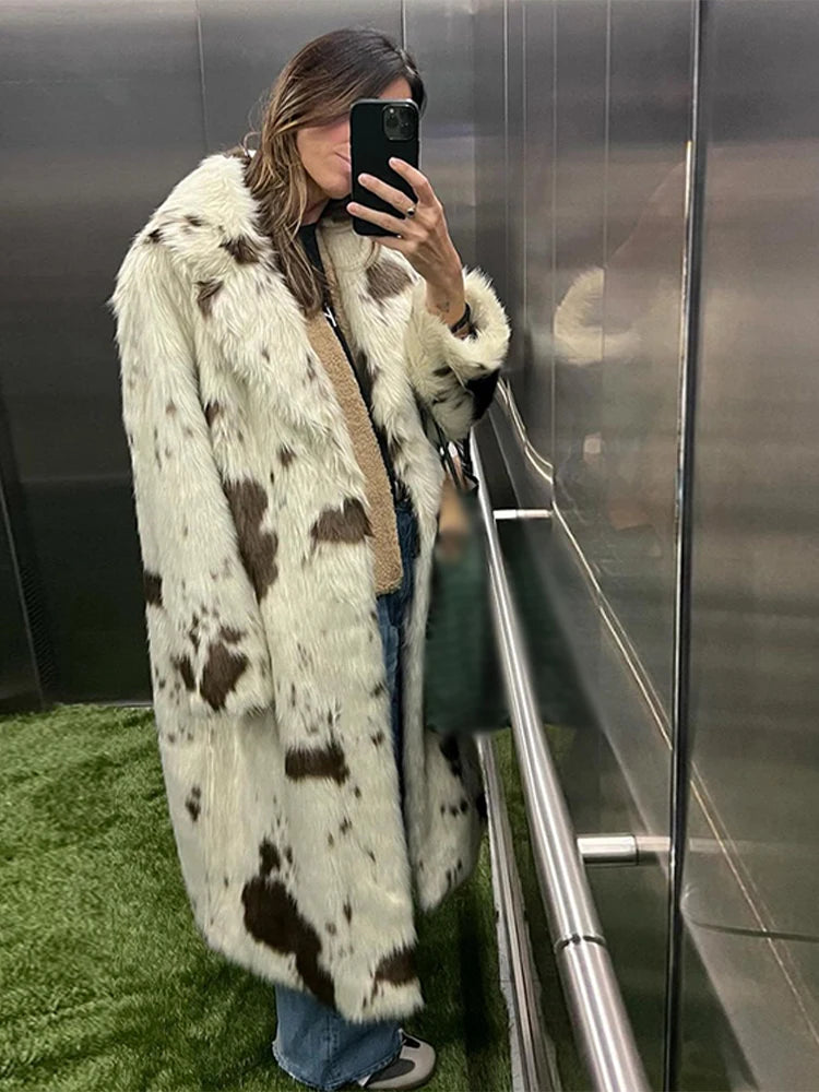 ecopelliccia vintage Cow